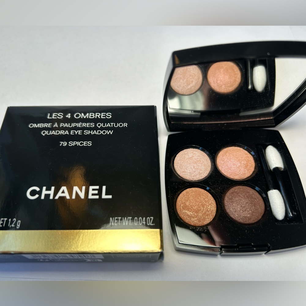NWT🌷Chanel LES 4 OMBRES Multi-Effect Quadra Eyeshadow in “79 Spices”